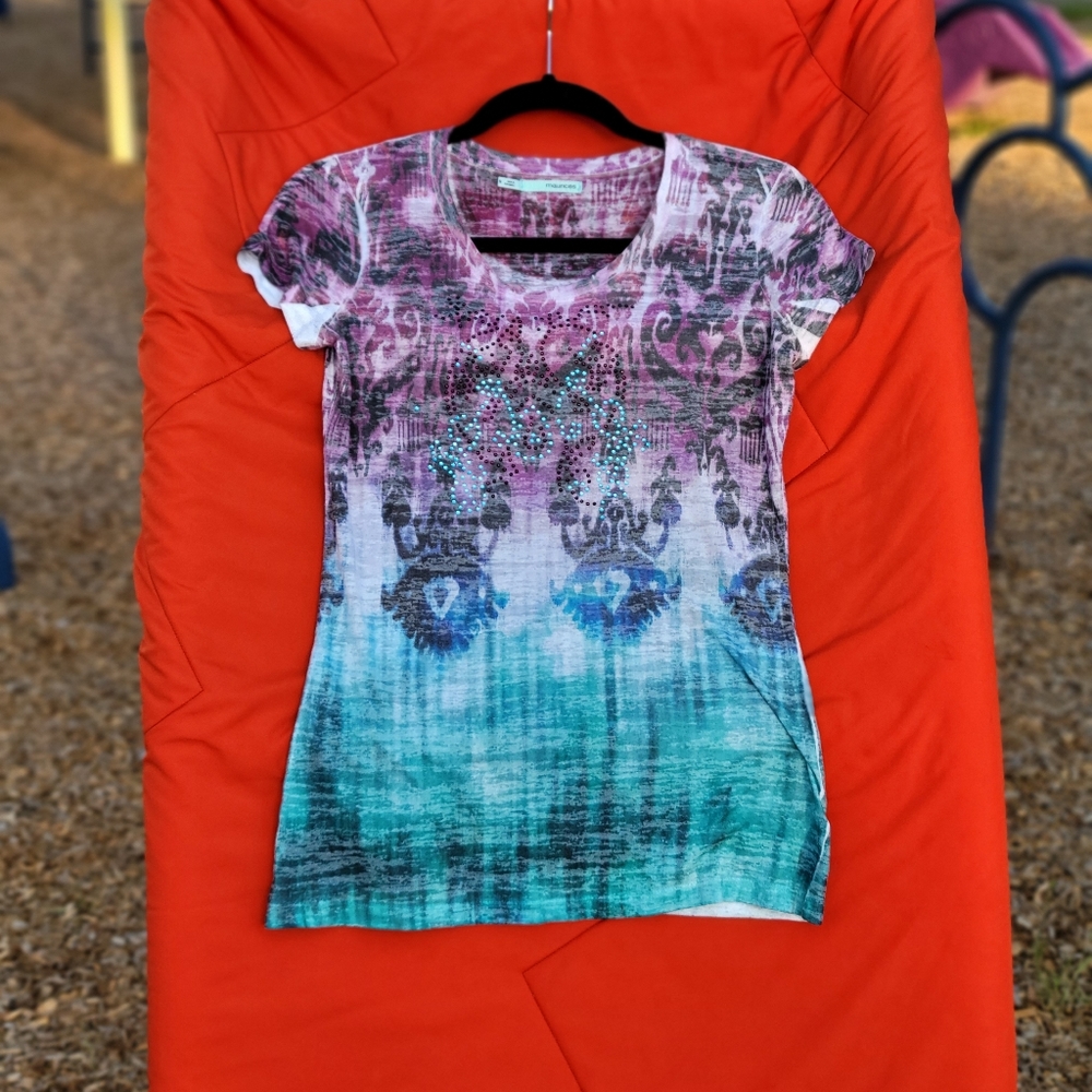 Sheer Maurices shirt (s)